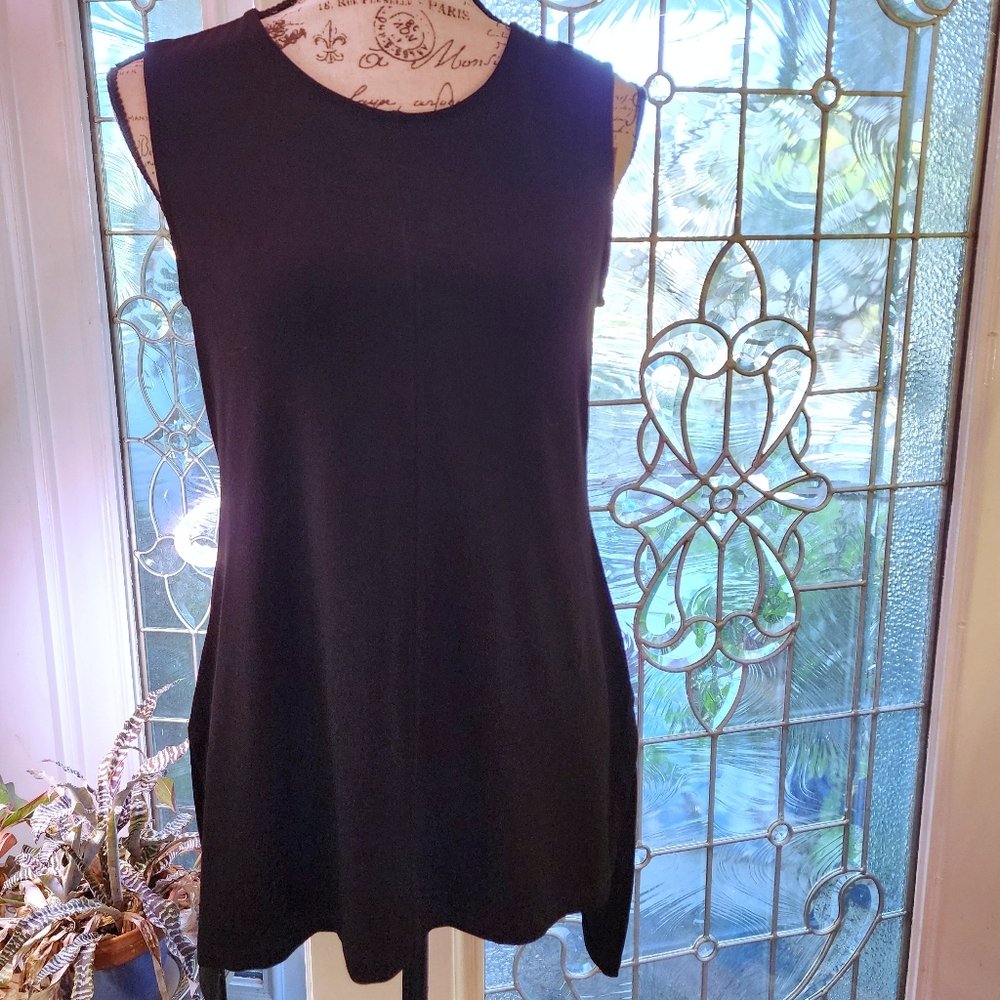 Alfani Sleeveless Black Tunic PM